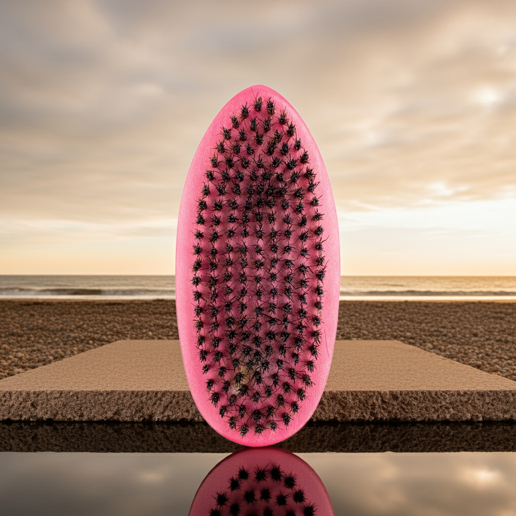 Rosé Pink Hard Brush