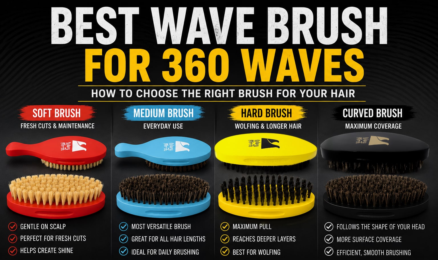 Best Wave Brush for 360 Waves: How to Choose the Right Brush
