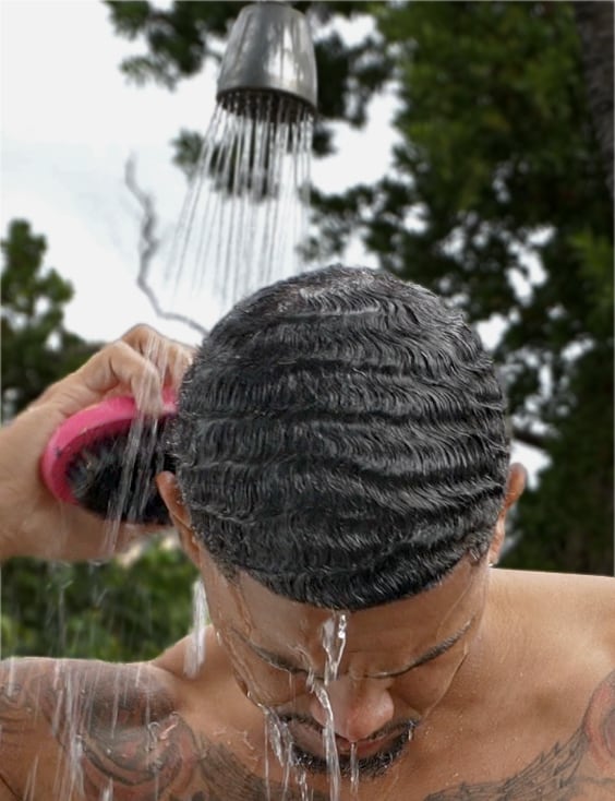 The Shower Brush Method for 360 Waves: How to Get Better Waves Fast