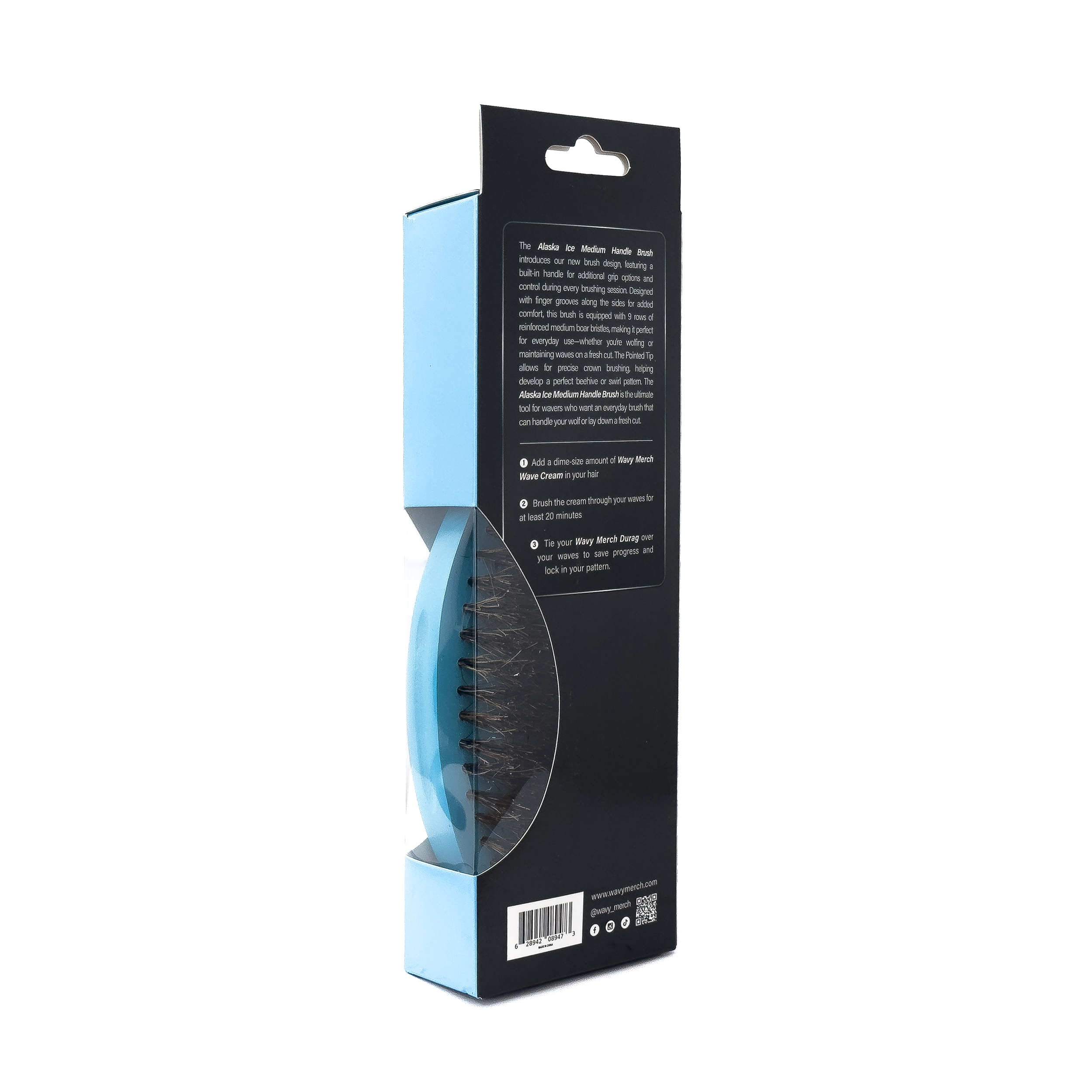 Alaska Ice Medium Handle Wave Brush