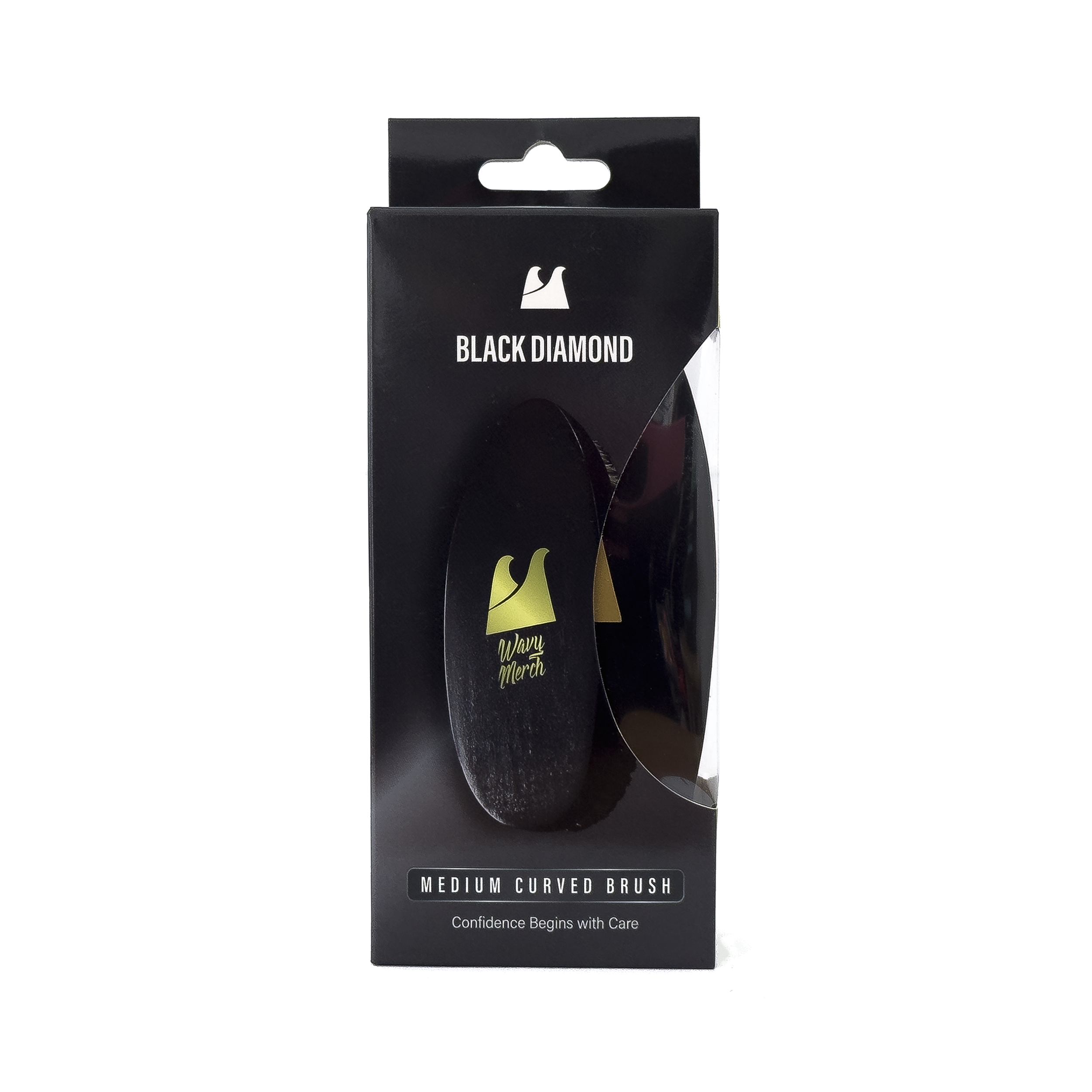 Black Diamond Curved Medium Brush Case (12 Units)