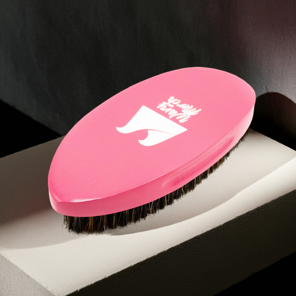 Rosé Pink Hard Brush