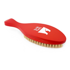Inferno Soft Handle Wave Brush front angle view – soft bristles for finishing waves | Wavy Merch