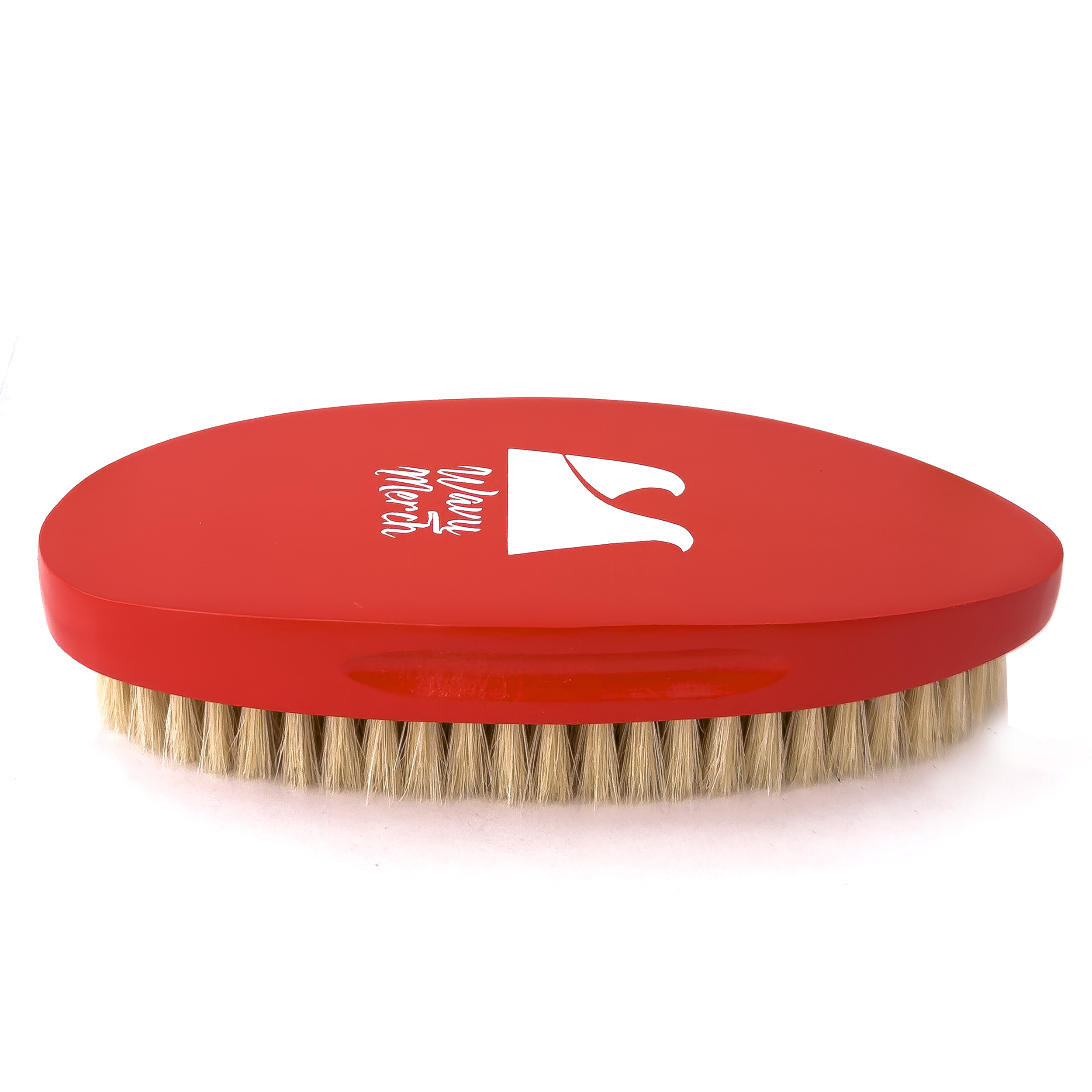 Wavy Merch Inferno soft 360 wave brush for laying hair down and finishing waves after a cut