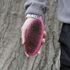 9 rows of medium bristles on the purple phantom wave brush