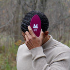 brushing 360 waves while wolfing with the purple phantom medium wave brush