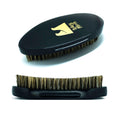 Wavy Merch Black Diamond Curved Medium 360 wave brush for deep wave connections and definition