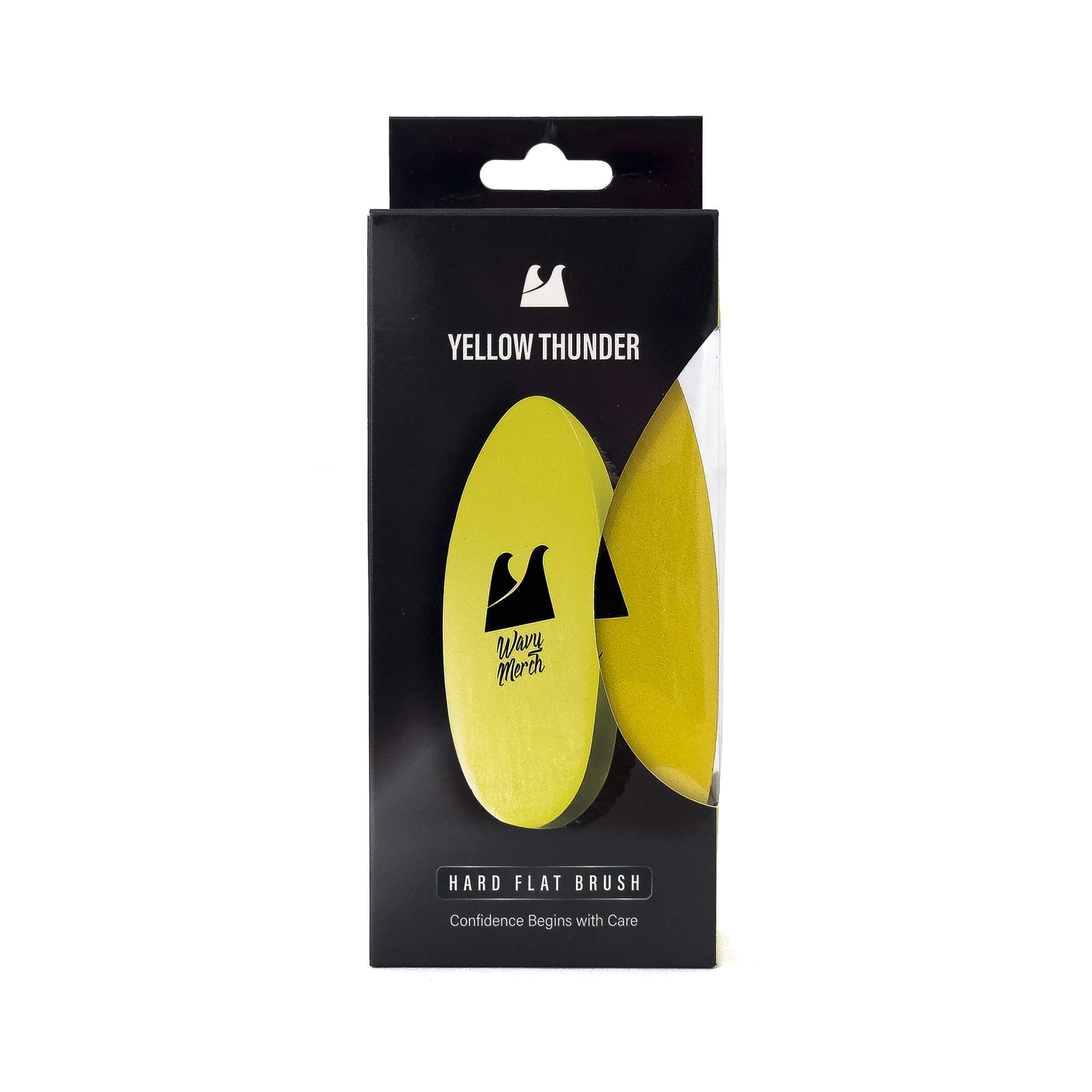 360 Waves Brush Wavy Merch Yellow Hard Brush
