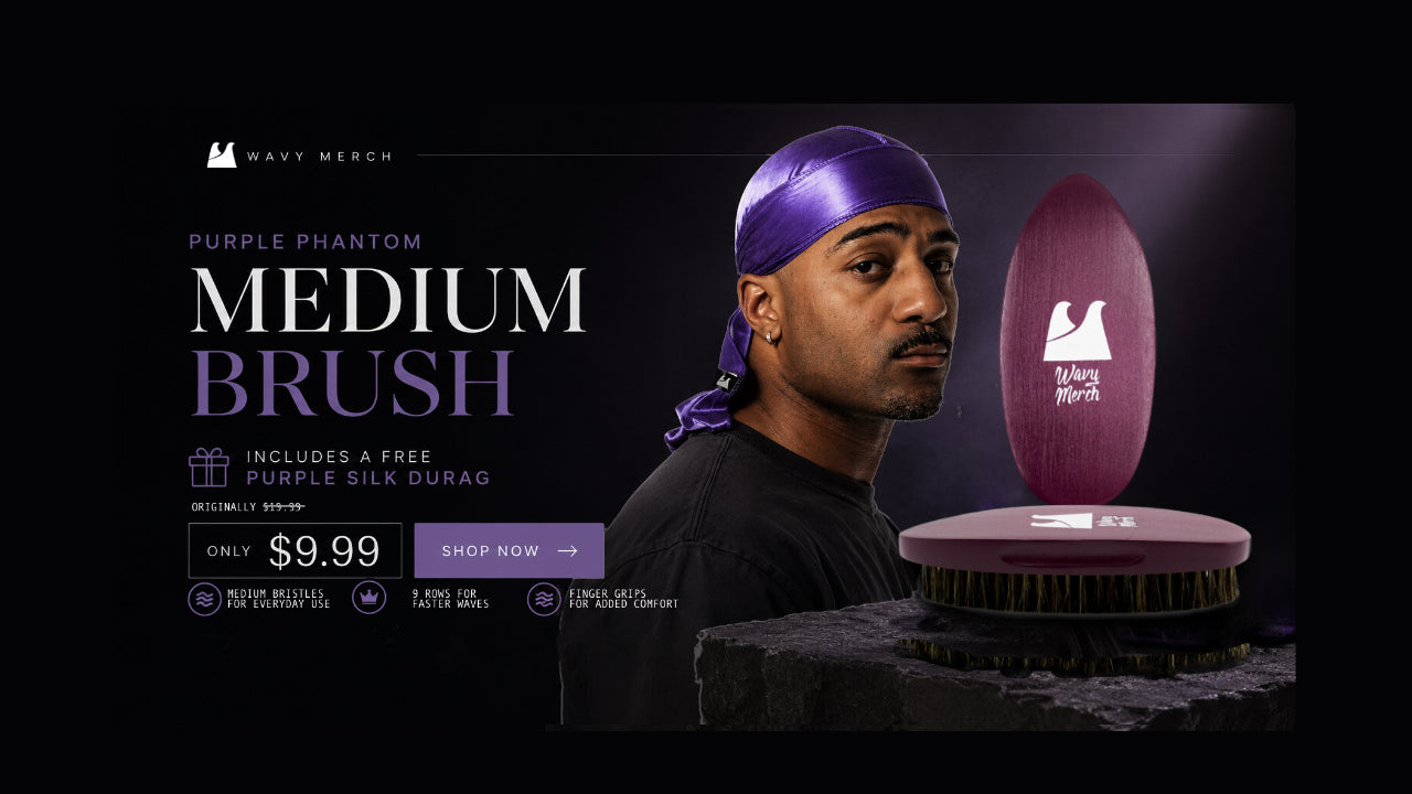 360 Wave Brushes, Durags & Hair Products | Wavy Merch