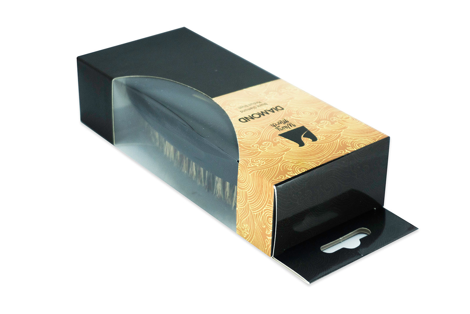Black Diamond Curved Medium Brush