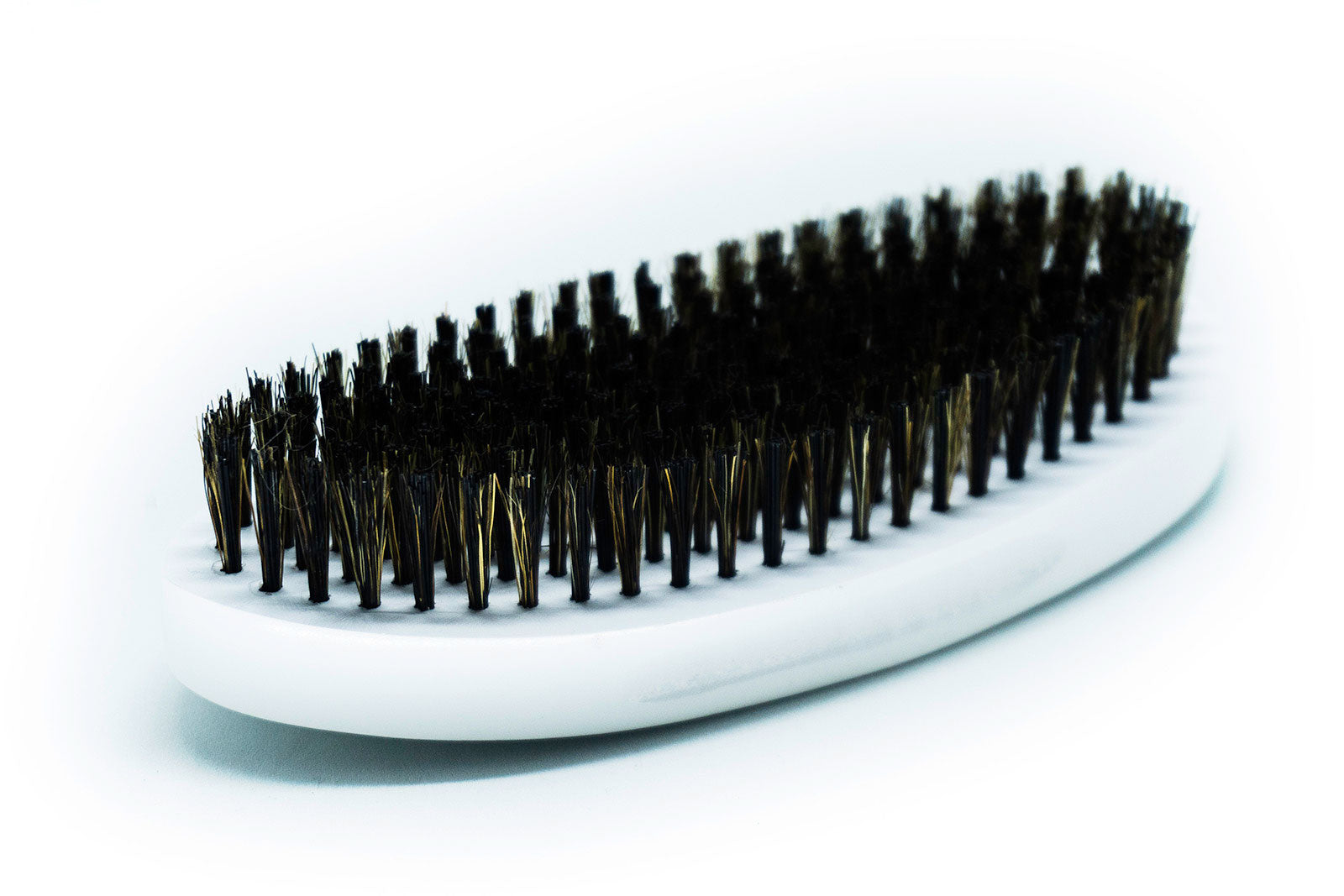 White Diamond Curved Wolfing Brush