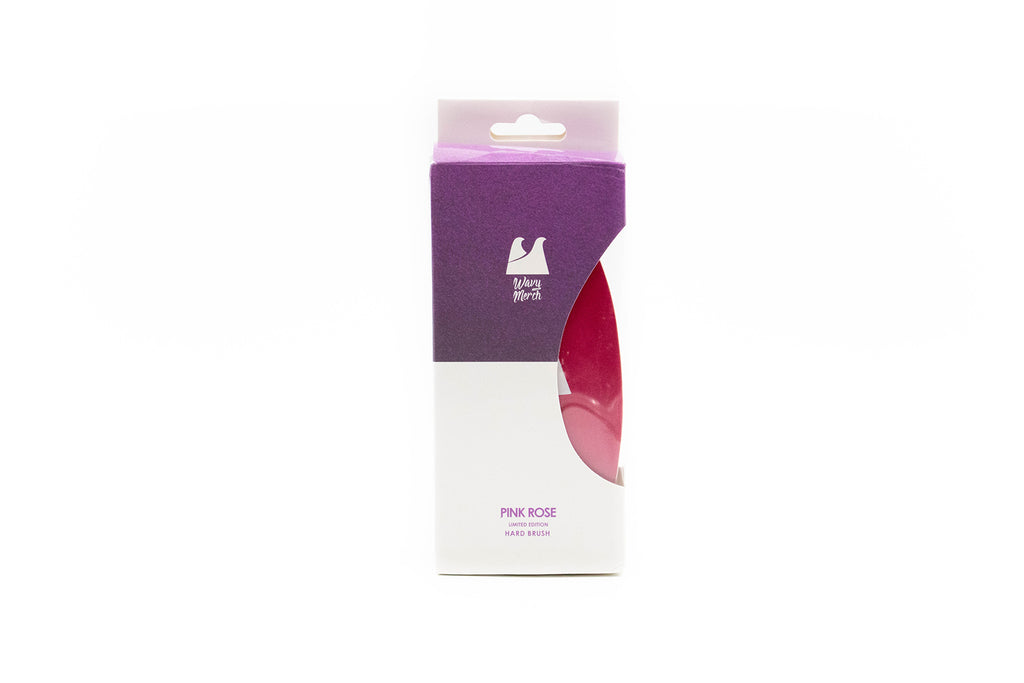 Rosé Pink Hard Brush