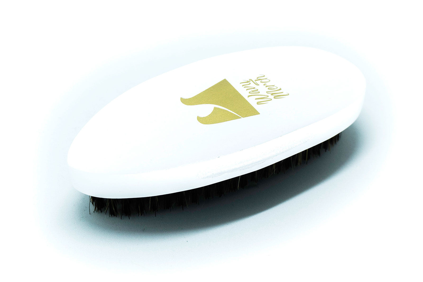 White Diamond Curved Wolfing Brush