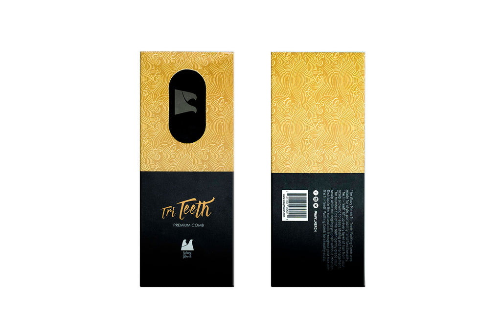 Tri-Teeth Premium Comb