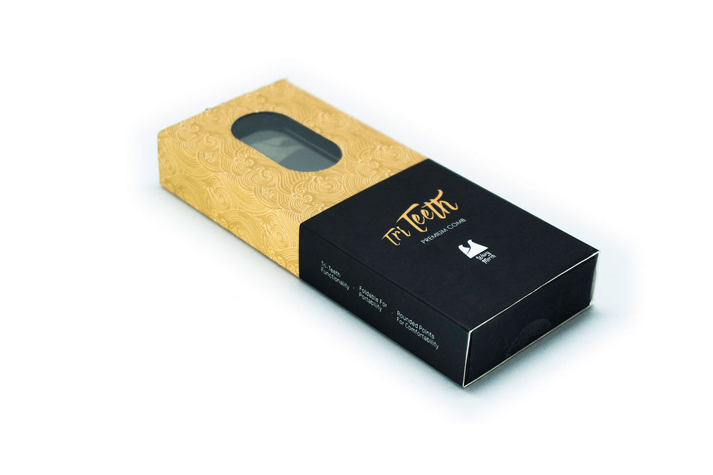 Tri-Teeth Premium Comb