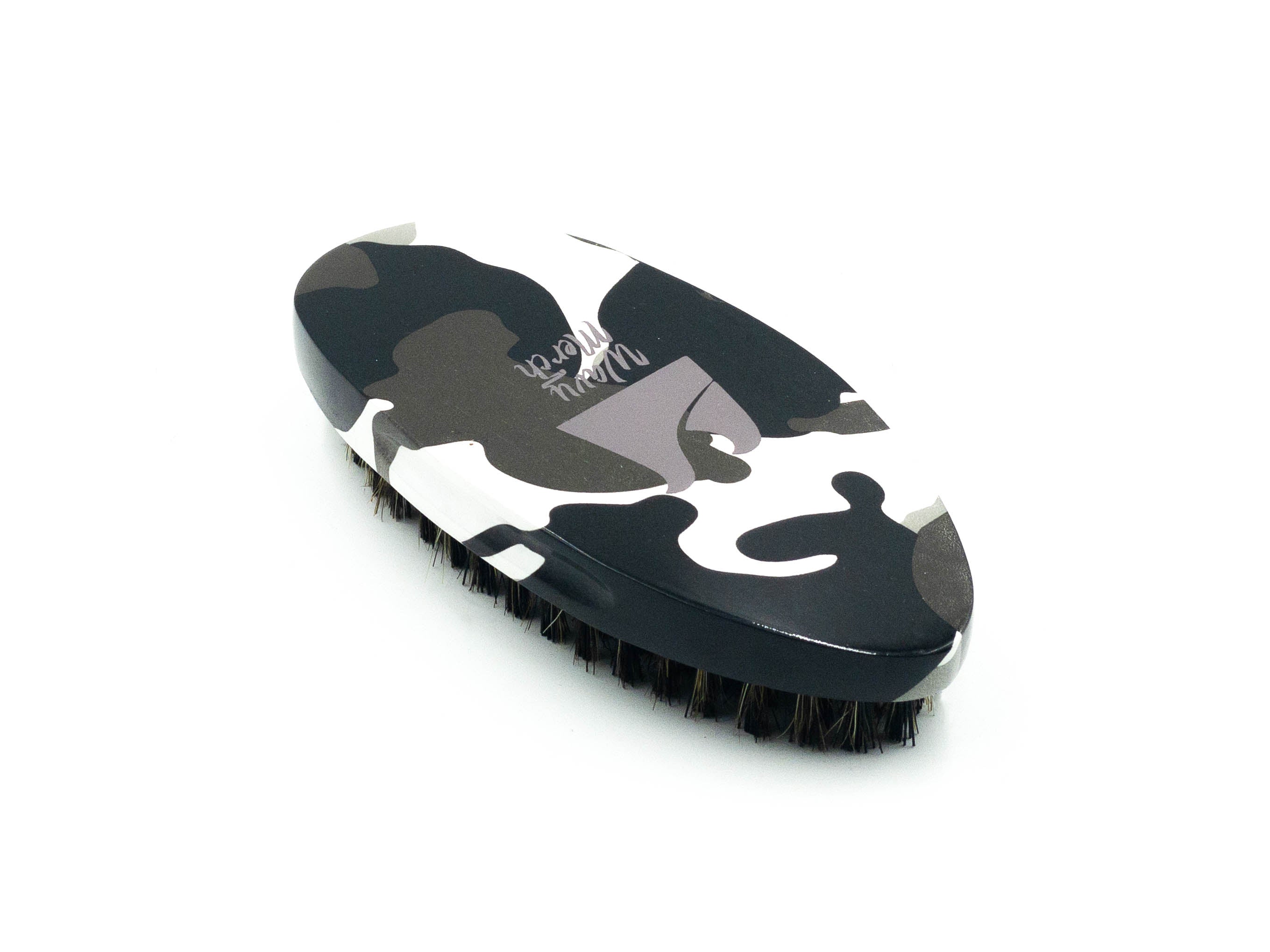 Black Camo Hard Brush