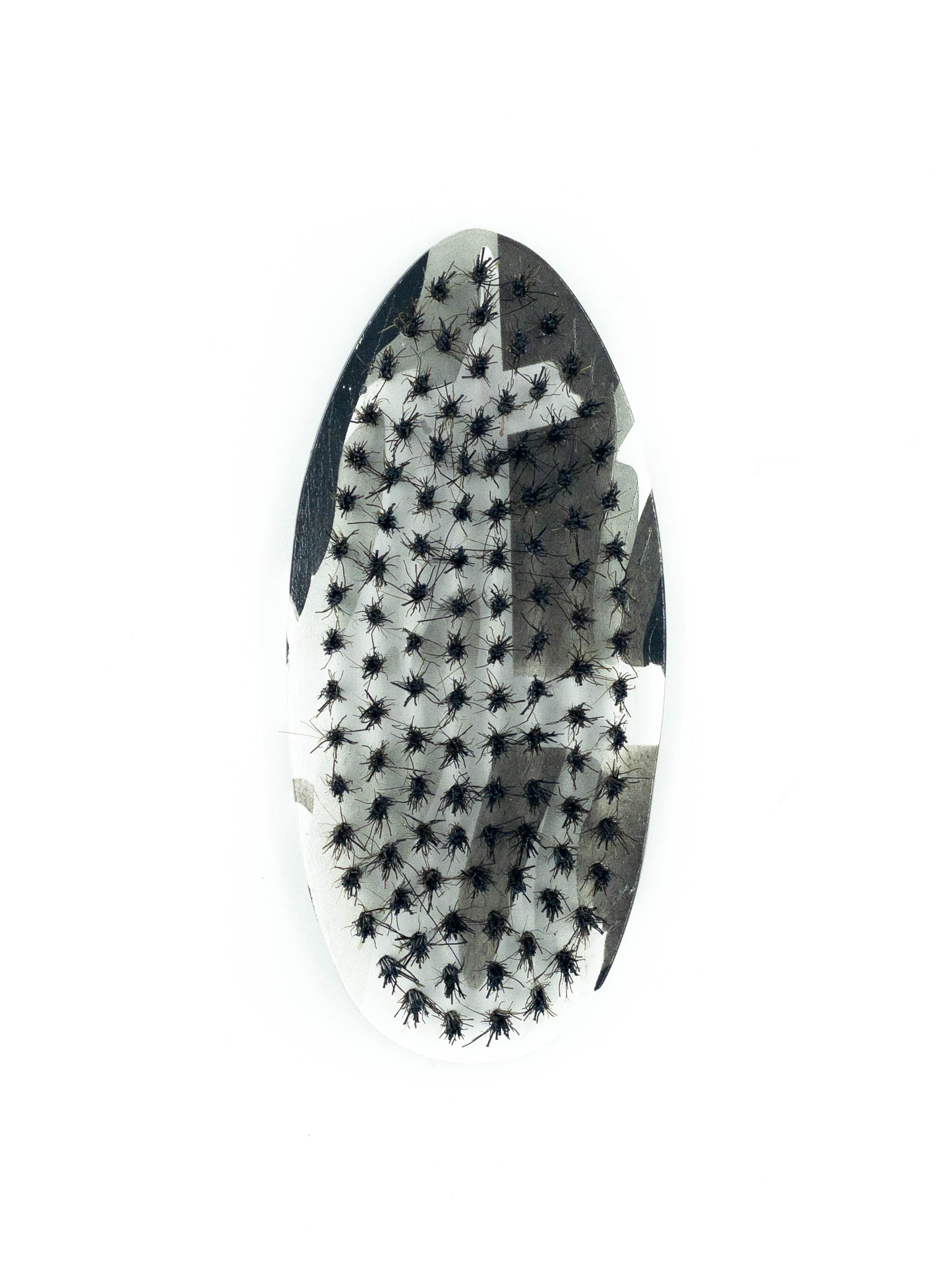 Black Camo Hard Brush