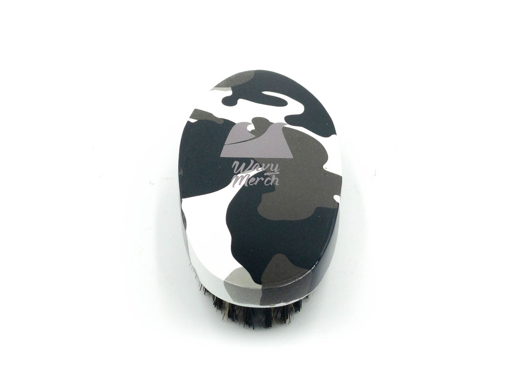Black Camo Hard Brush